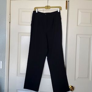 KATHIE LEE COLLECTIONS WOMEN'S BLACK PLEATED PANTS SIZE 10